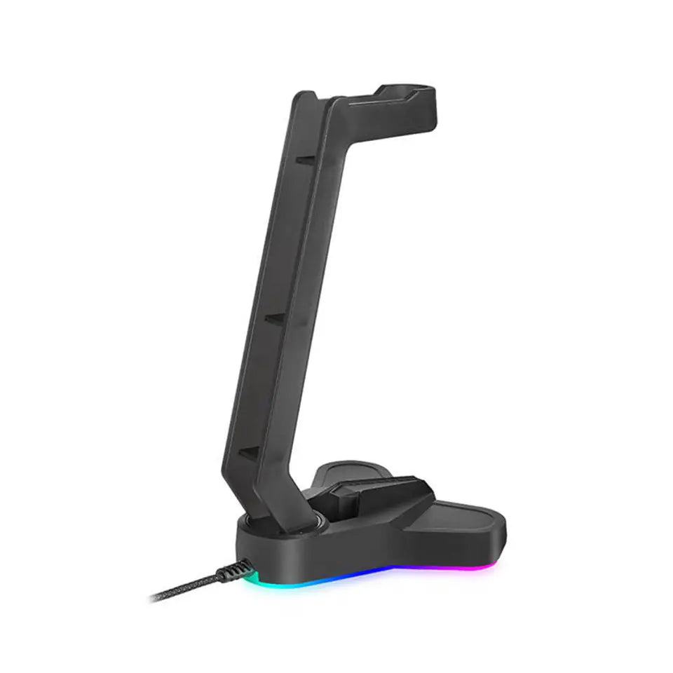 Havit HY505 Gaming Headphone Stand – Durable Desk Mount with Cable Organizer