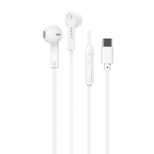 Havit E336C USB-C Wired Earphones – High-Quality Sound for Music and Calls