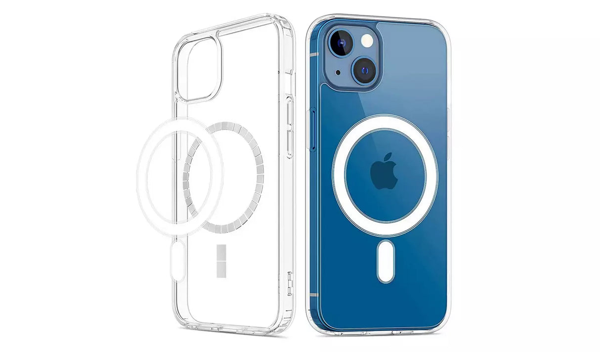 iPhone 14 Plus Clear Protective Case with MagSafe