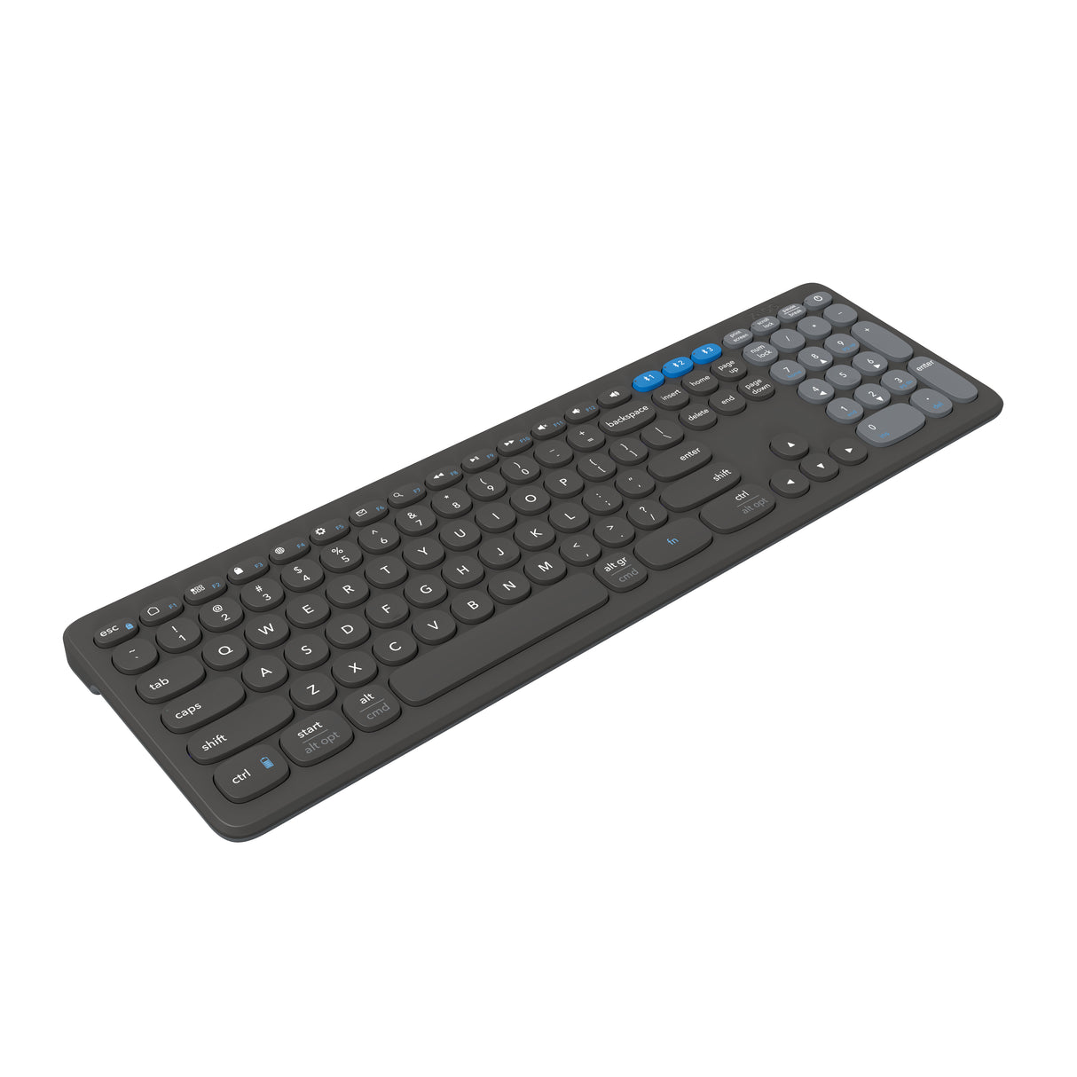 ZAGG MULTI PAIRING FULL SIZE KEYBOARD WITH WIRELESS CHARGING