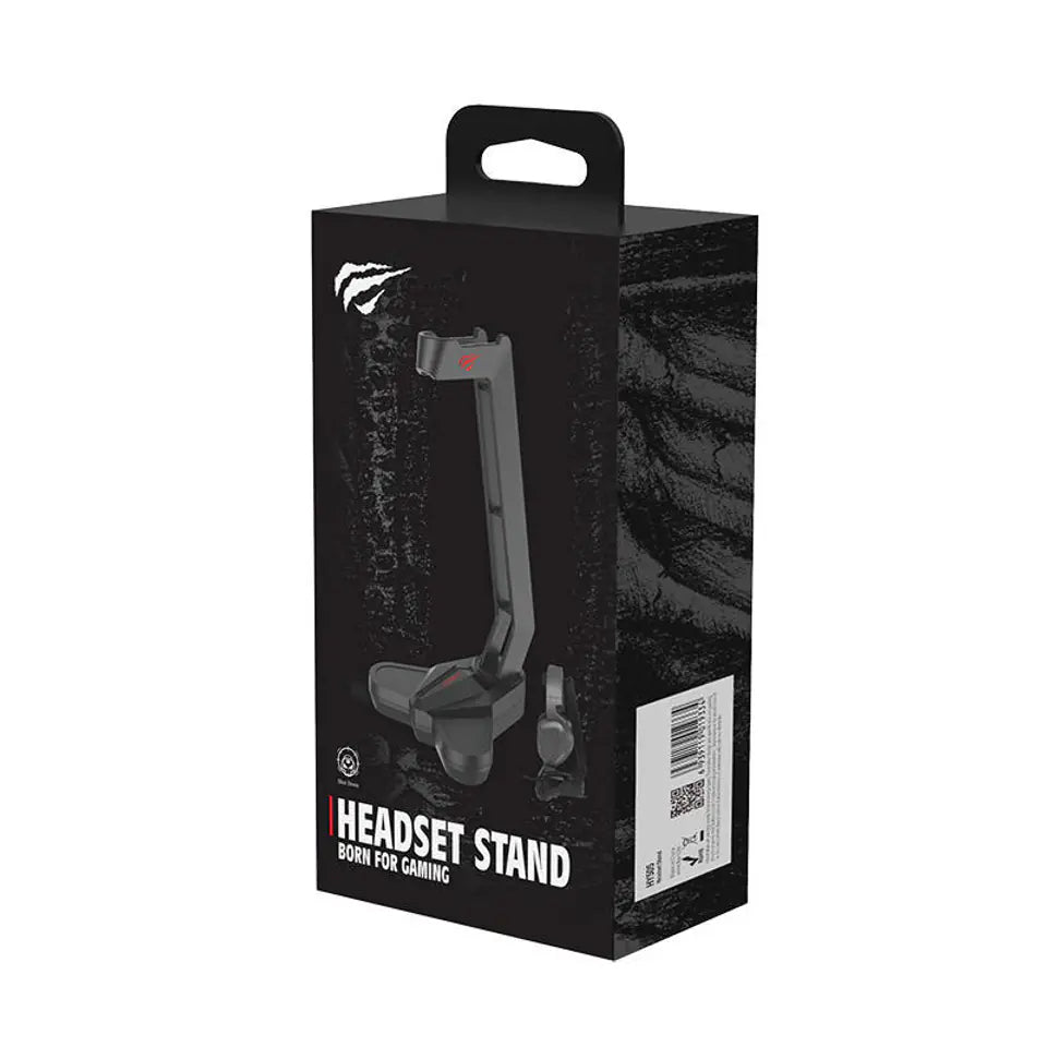 Havit HY505 Gaming Headphone Stand – Durable Desk Mount with Cable Organizer