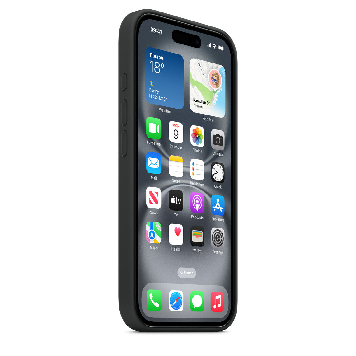 iPhone 16 Pro Silicone Case With Magsage