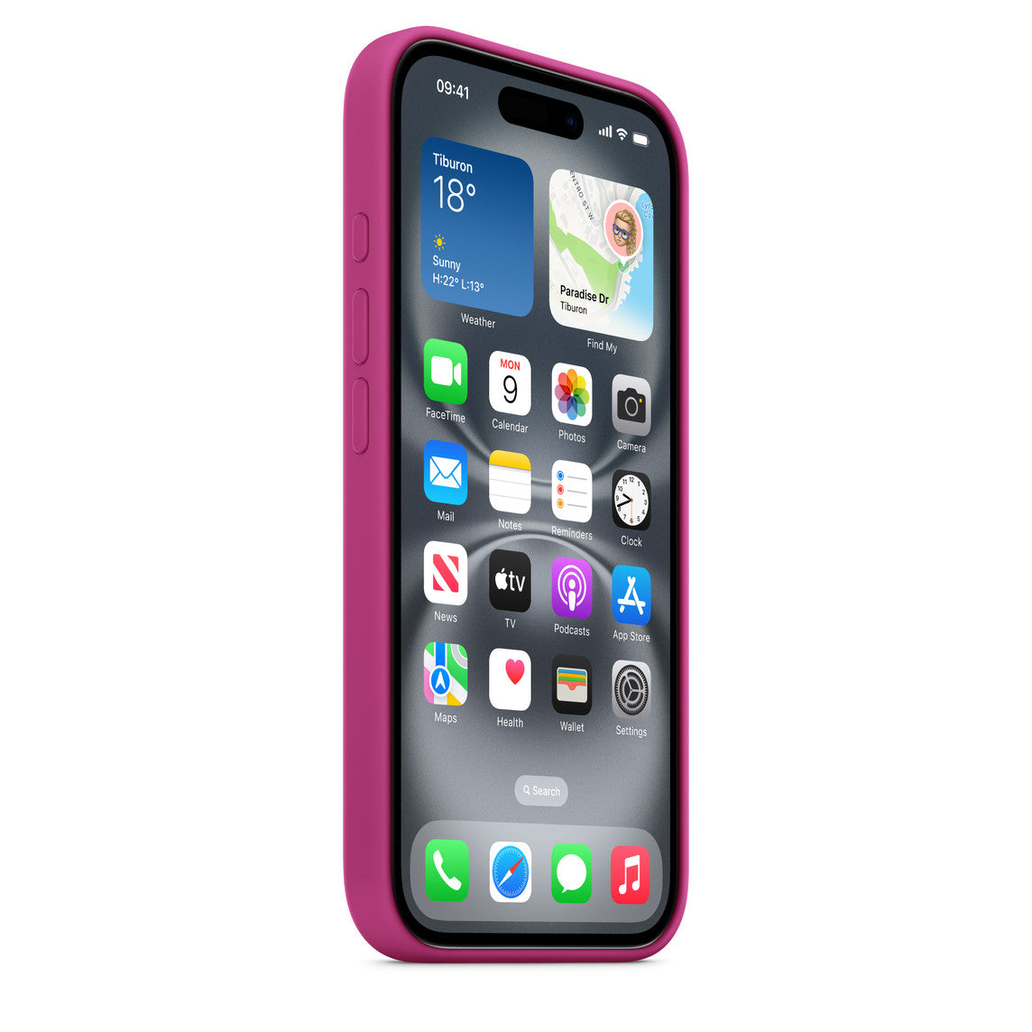 iPhone 16 Pro Silicone Case With Magsage