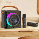 Havit SK822BT Portable Bluetooth Speaker – Includes 2 Wireless Microphones for Karaoke & Events