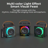 Havit SK822BT Portable Bluetooth Speaker – Includes 2 Wireless Microphones for Karaoke & Events