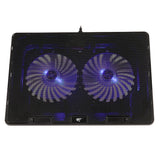 Havit F2083 Laptop Cooling Pad – Dual Fans for 9–17″ Laptops with Adjustable Tilt Ergonomic