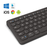 ZAGG MULTI PAIRING FULL SIZE KEYBOARD WITH WIRELESS CHARGING