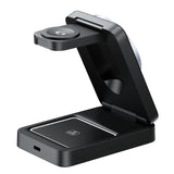 Havit 3-in-1 Wireless Charger 15W – Qi Fast Charge for Smartphones, Smartwatches & Earbuds with Alarm