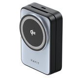 Havit 3-in-1 Wireless Charger 15W – Qi Fast Charge for Smartphones, Smartwatches & Earbuds with Alarm